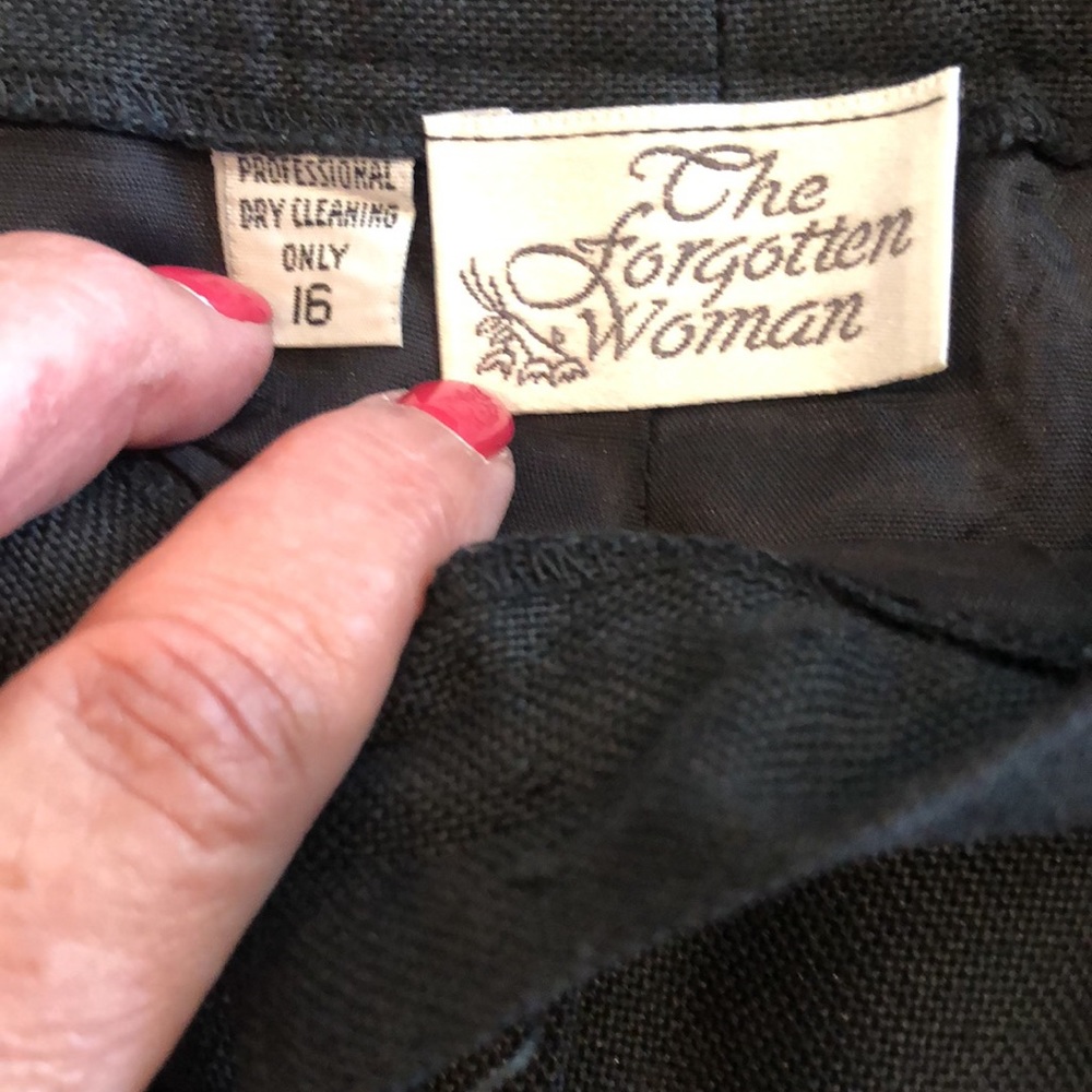 Forgotten Woman Basic Back Pants. Fully Lined. - image 7